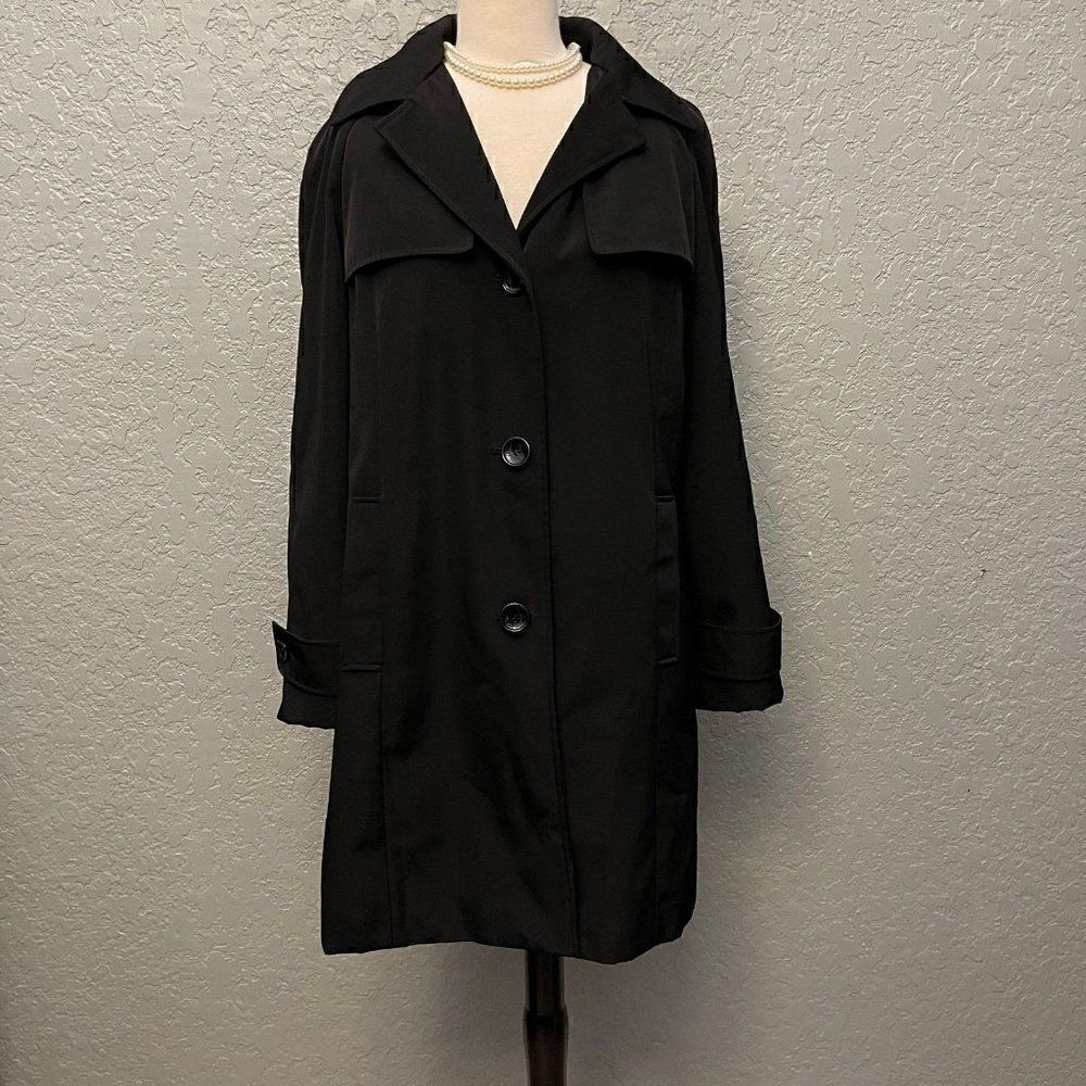 Calvin Klein Button Down Coat - Picture 8 of 10